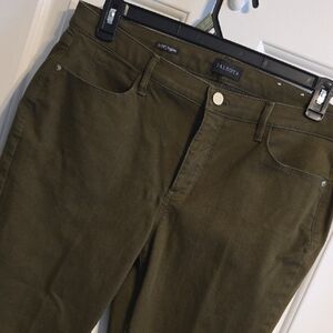 Talbots Dark Olive Women's Jeans